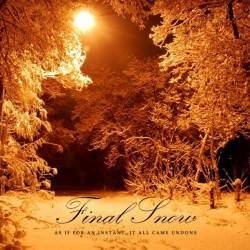 Final Snow : As If for an Instant, It All Came Undone